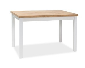 Стол Adam 68x120 Signal Ланцелот дуб / белый мат